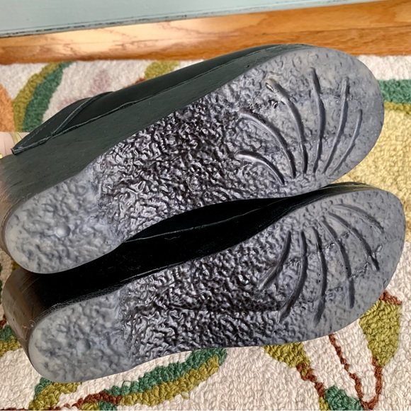 No. 6 Black leather clogs - Picture 6 of 11